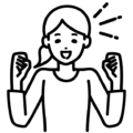困っている人 女 のイラスト ちょうどいいイラスト