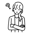 困っている人 女 のイラスト ちょうどいいイラスト