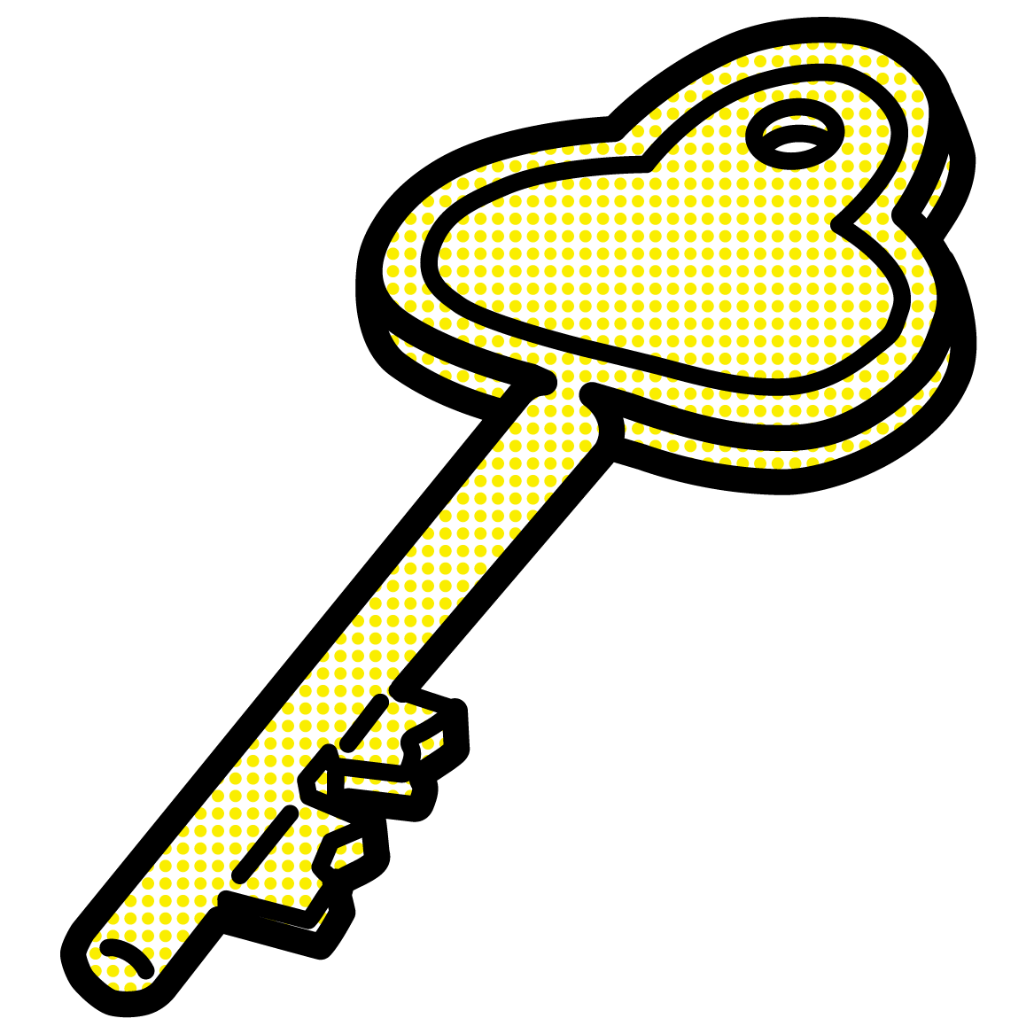 鍵のイラスト フリーイラスト素材集 ちょうどいいイラスト